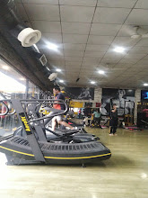 Cardio equipment at YC's Powerhouse Gym